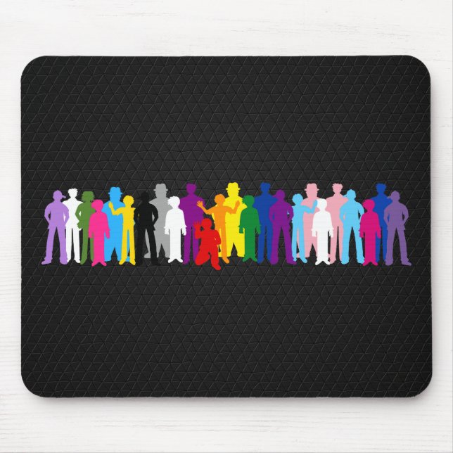 Mousepad LGBT - A design de Pessoas (Frente)