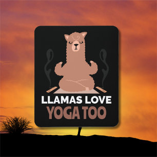Mousepad Lhamas ama ioga também