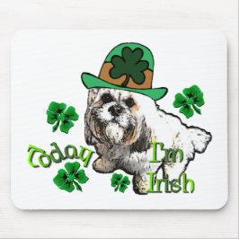 Mousepad Lhasa Apso St Patricks