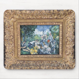 Mousepad L'herbe do sur do Dejeuner de Paul Cezanne  ,