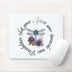 Mousepad Libélula - espírito de novas possibilidades