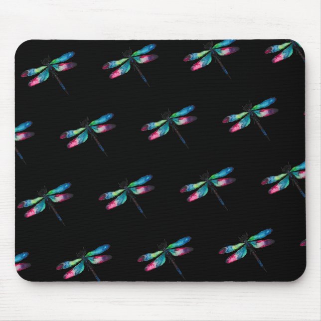 Mousepad Libélulas da Meia-Noite (Frente)