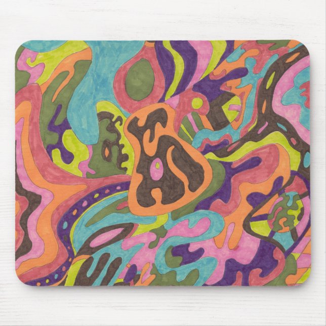 Mousepad "Liberar" Abstrato original (Frente)