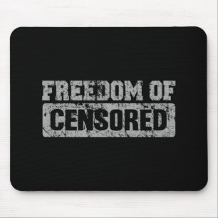 Mousepad Liberdade de expressão talvez não