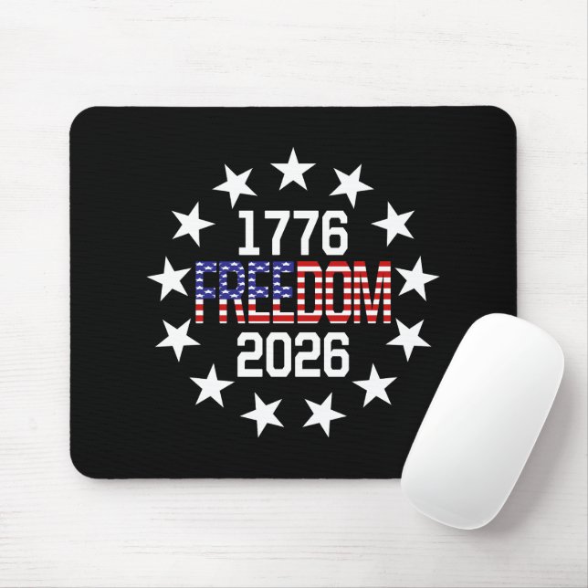 Mousepad Liberdade do 250º Aniversário dos EUA (Com mouse)