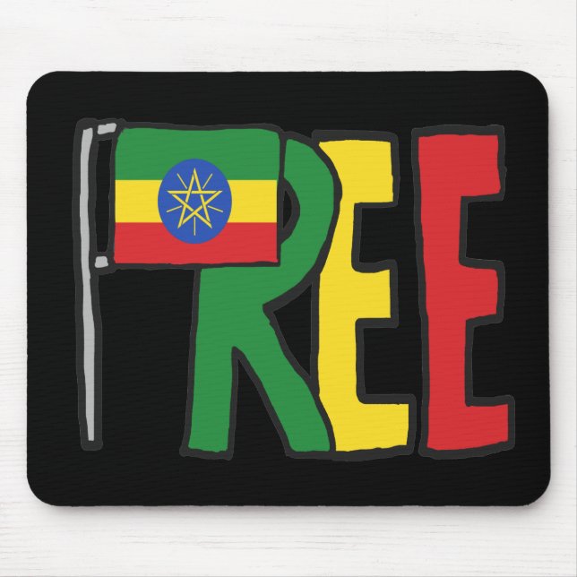 Mousepad Liberdade na Etiópia (Frente)