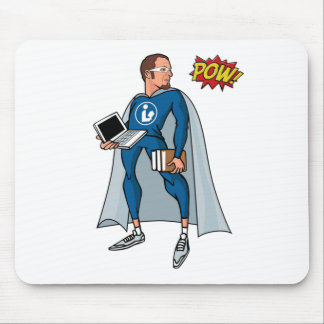 Mousepad Libraryman com PRISIONEIRO DE GUERRA!