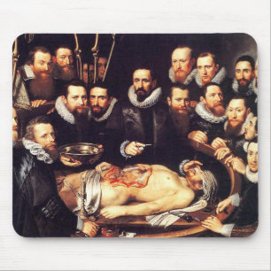 Mousepad Lição da anatomia do Dr. Willem camionete der Me