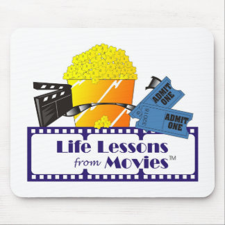 Mousepad Lições da vida do tapete do rato dos filmes