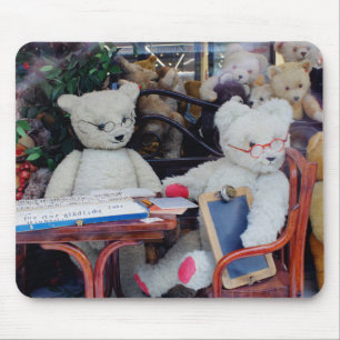Mousepad Lições de Leitura de Ursos de Teddy