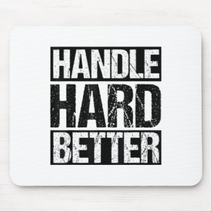 Mousepad Lidar com Dificuldades Melhor Mensagem Motivaciona