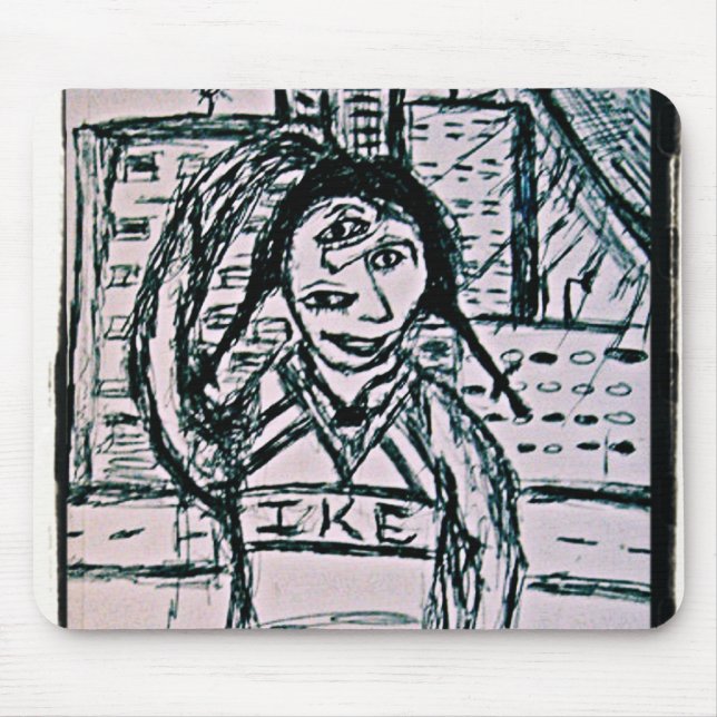 Mousepad Líder de torcida do IKE (Frente)
