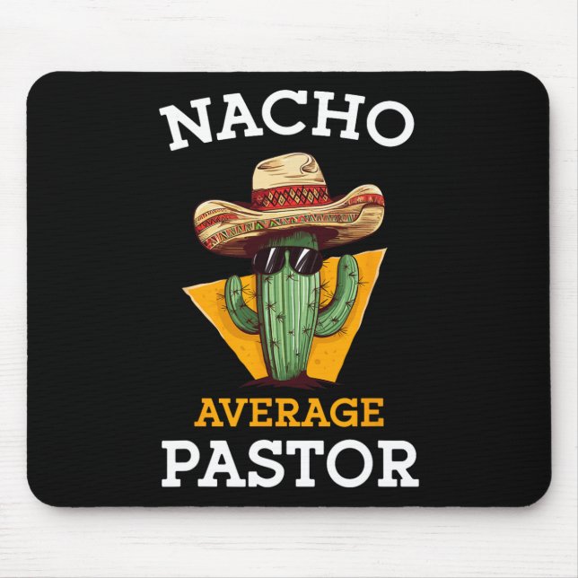 Mousepad Líder Religioso do Pastor Média Nacho Pastor Pasto (Frente)