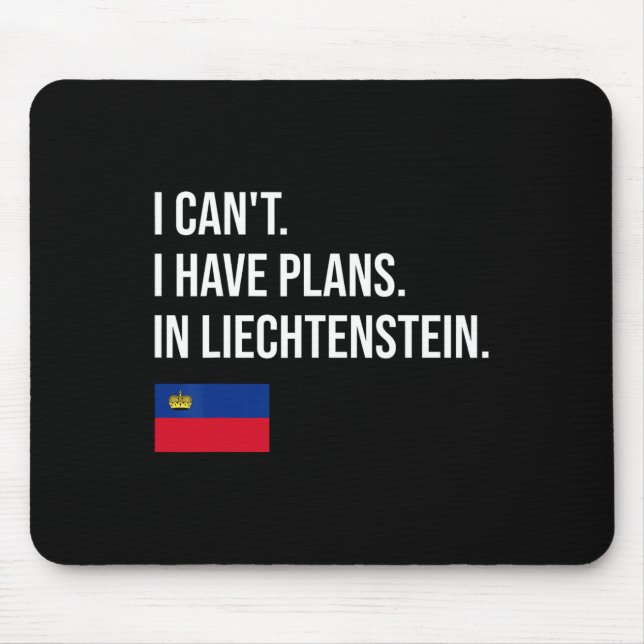 Mousepad Liechtenstein  (Frente)