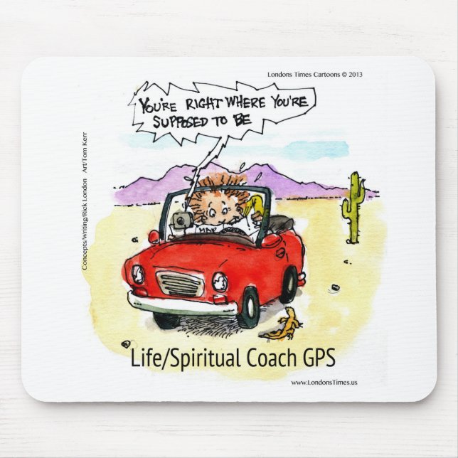 Mousepad Life Coach GPS (Frente)