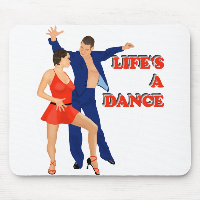 Mousepad Lifes uma dança (Frente)