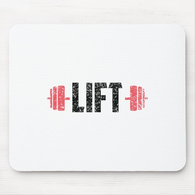 Mousepad Lift Weightlifting Gym Lifting Workout  (Frente)