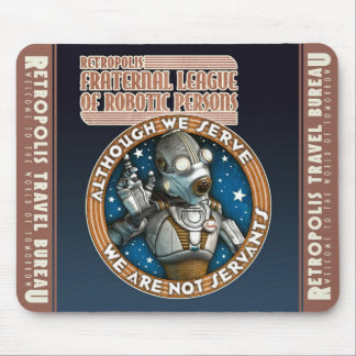 Mousepad Liga do tapete do rato robótico das pessoas