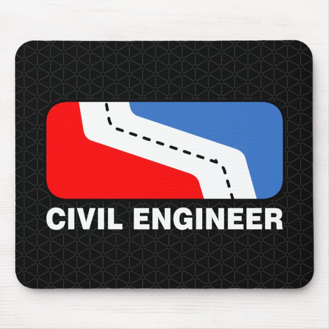 Mousepad Liga Engenheiro Civil (Frente)