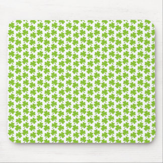Mousepad Light Shamrocks White