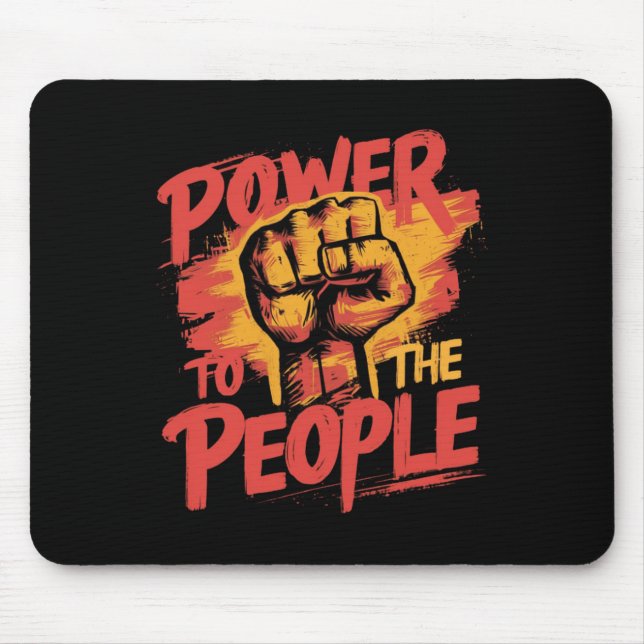 Mousepad Ligue O Pessoas Sticker (Frente)