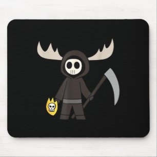 Mousepad Lil Doom Moose - Cartoon do Ceifeiro Divertido