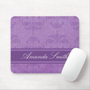 Mousepad Lilac Damask