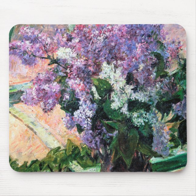 Mousepad Lilacs em uma janela, Mary Cassatt (Frente)
