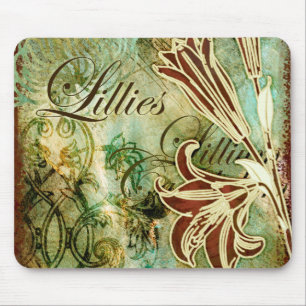 Mousepad Lillies