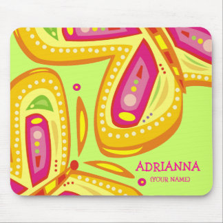 MOUSEPAD LIMÃO BRILHANTE DA BORBOLETA