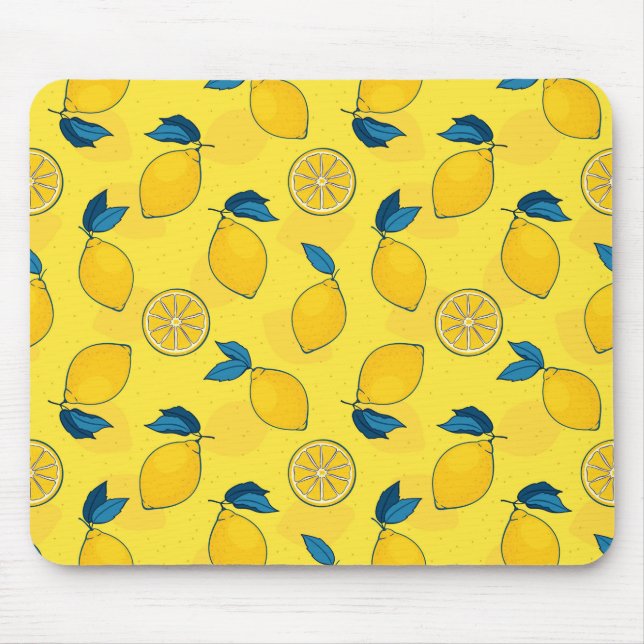 Mousepad Limão Cítrico Fresco (Frente)