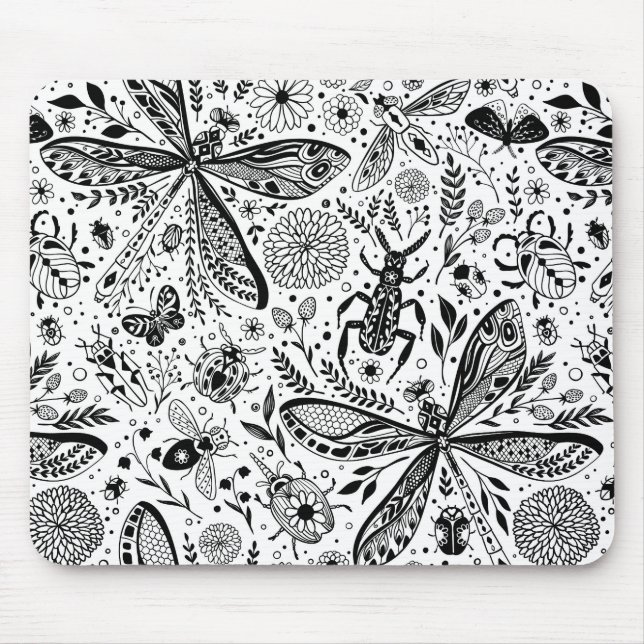 Mousepad Limões e folhas (Frente)