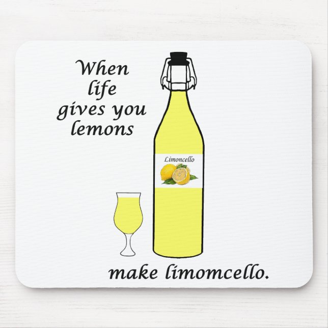 Mousepad Limões para Limoncello (Frente)