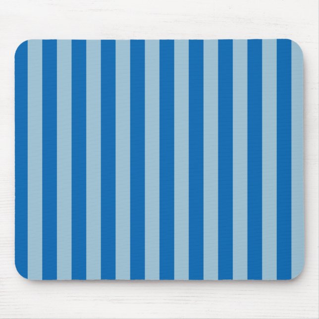 Mousepad Limonada Azul Elétrica e Listras Verticais Aquamar (Frente)