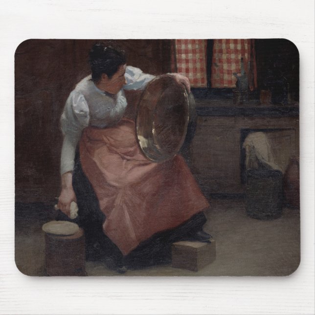 Mousepad Limpeza da mulher (Frente)