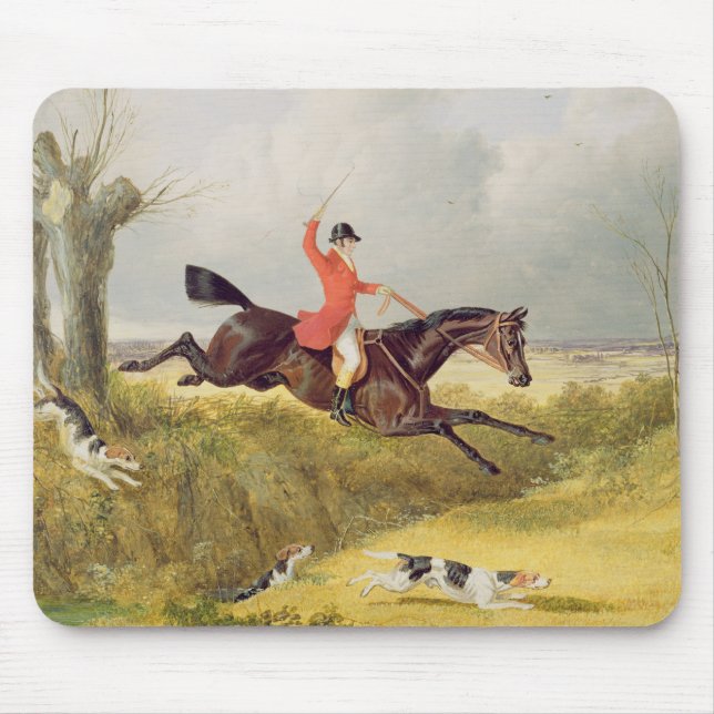 Mousepad Limpeza de um Ditch, 1839 (óleo no painel) (Frente)