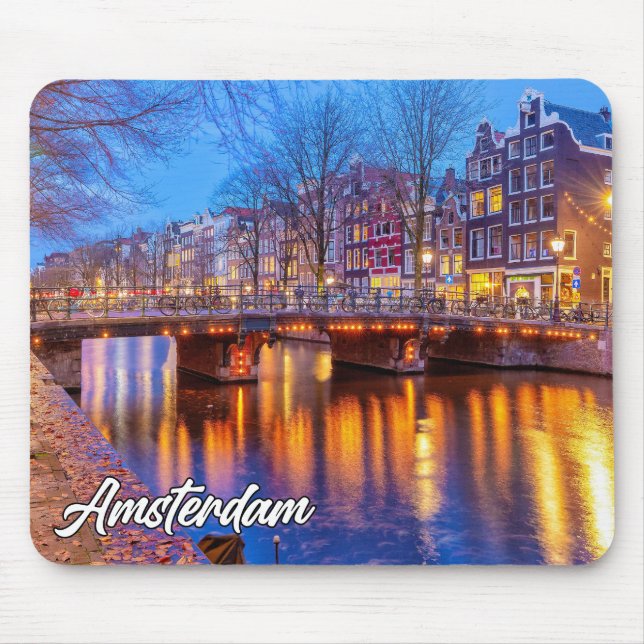 Mousepad Linda Amsterdã, Países Baixos (Frente)