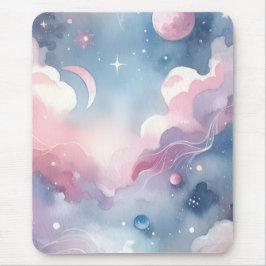 Mousepad Linda Aquarela Celestial