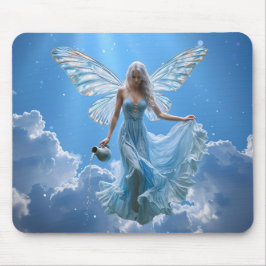 Mousepad Linda Fada de Aquário nas Nuvens