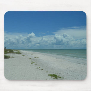 Mousepad Linda Foto Cênica de Horizonte de Praia Tropical