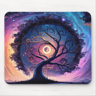 Mousepad Linda Ilustração do Céu Noturno