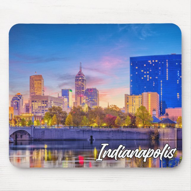Mousepad Linda Indianápolis, Indiana, Estados Unidos (Frente)