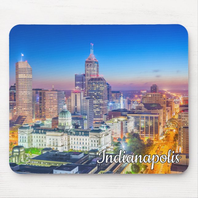Mousepad Linda Indianápolis, Indiana, Estados Unidos (Frente)