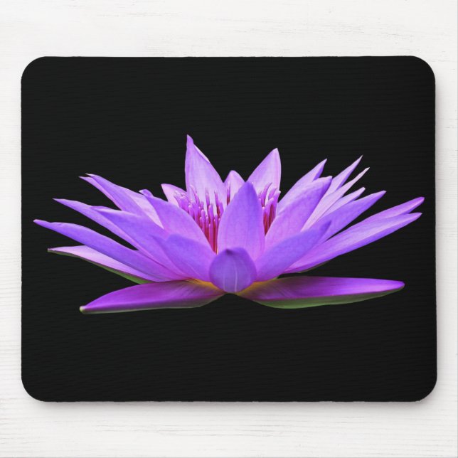 Mousepad Linda Lily De Água Flutuante Roxa (Frente)