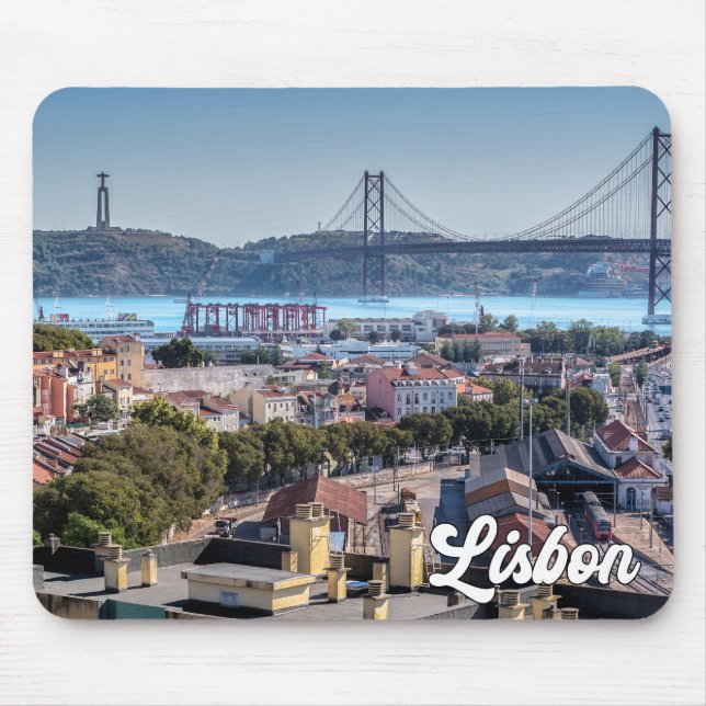 Mousepad Linda Lisboa, Portugal (Frente)