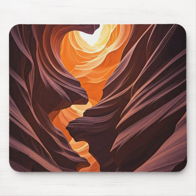 Mousepad Linda Nação Antelope Canyon Navajo (Frente)