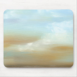 Mousepad Linda paisagem com nuvens Fluffy