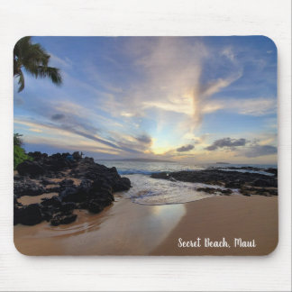 Mousepad Linda praia secreta em Maui