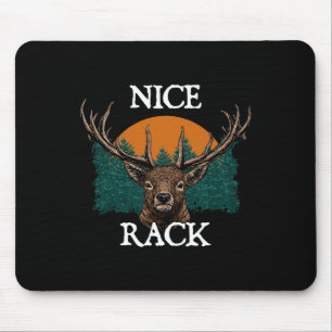 Mousepad Linda Prateleira Caça de Veado Caçador de Alce Atr