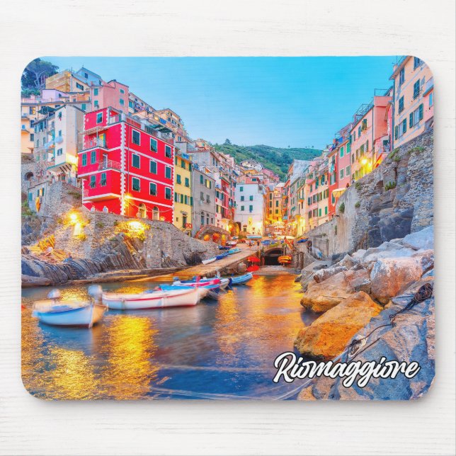Mousepad Linda Riomaggiore, Itália (Frente)